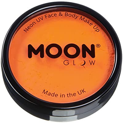 Horror-Shop Neon Oranges Aqua UV Make-Up für Schwarzlicht Partys