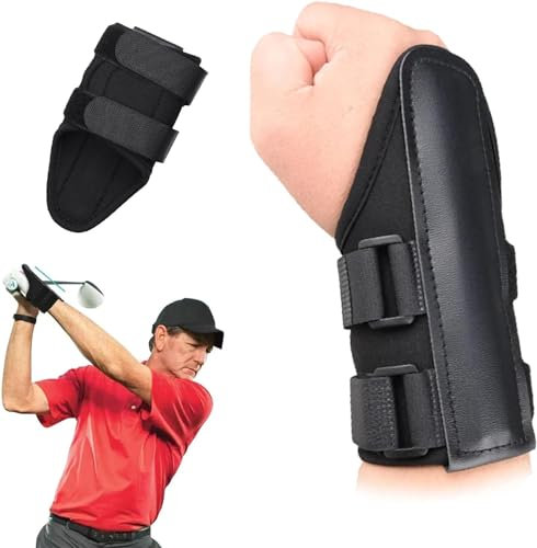 Golf Swing Alignment Brace 2.0,Golf Swing Trainer,Golf Swing Training Aid,Golf Beginner Gesture Trainer,Golf Wrist Hinge Trainer,Golf Swing Training Elbow Brace,Golf Wrist Correction Set (1 Pcs)