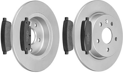 F.BECKER_LINE BREMSSCHEIBEN Ø268MM + BREMSBELÄGE HINTEN FÜR OPEL ASTRA J MK VI