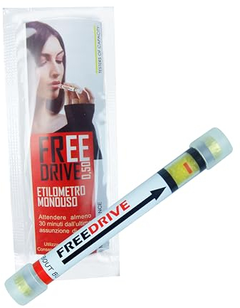 2EASY Einweg-Alkoholtester, Testlauf, tragbarer Alkoholtest, Einweg-Alkoholtester, professionelle Genauigkeit, Zertifikat, Ergebnis in 10 Minuten, sicherer Test und zertifiziert nach ISO 9001