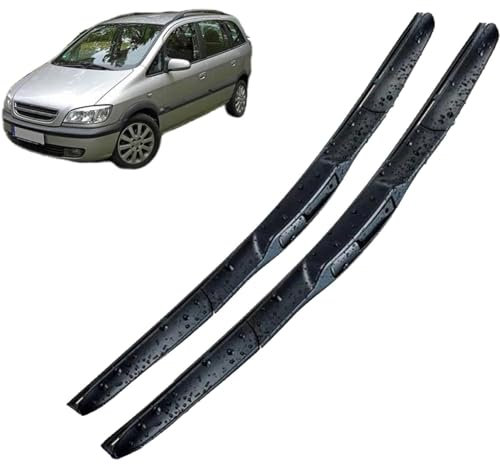 Auto Scheibenwischer Vorne Passend für Opel Zafira A 1999–2005, 24+22, Verschleißfest Wasserdicht Wischer Auto Ersetzen Zubehör