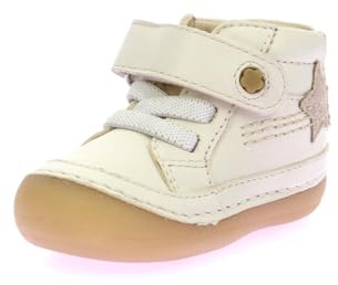 Kickers Sokistic, Stivaletto Unisex-Bambini, Bianco Rompere Stella, 20 EU
