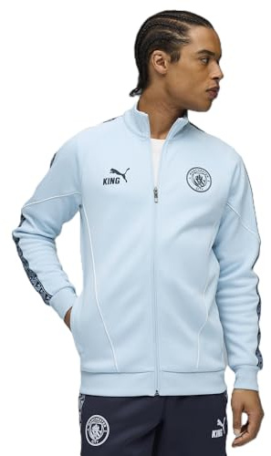 PUMA Manchester City Men's Pre-Match King Anthem Jacket - Blue - M