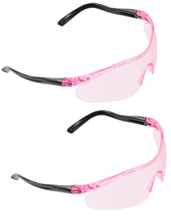 Happyyami Children Safety Glasses 2 pack Protective Eyeglass for Construction Labs and Chemistry Eye Shield for Outdoor Sports Study and Electronic Devices Lightweight Safety Goggles