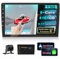[8-core 4G+64G]Inefala Autoradio 2 Din, Chip Qualcomm Snapdragon Android 15 Integrato, Wireless Carplay Android Auto, 9 Stereo Auto Bluetooth con GPS WiFi 32EQ DSP 59UI RDS Retrocamera Mic