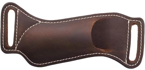 Zghhc Funda para Cuchillo,Funda De Cuero para Cuchillo para Cinturón,Porta Cuchillos Plegable De Bolsillo,Funda para Cuchillos Compacta,Funda para Herramientas,Funda Portátil para Navaja Suiza