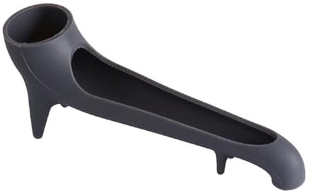 Steowsey Long Water Funnel Water Tank Funnel Espresso Machine Water Tank Funnel Espresso Water Tank Funnel for Home Cafe Gray