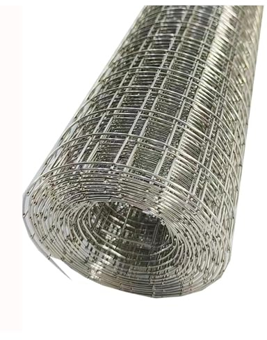 Drahtgitter Metallgitter, Schutz für Neue Pflanzen 1cm/0,8mm Drahtzaun für Wühlmausgitter(0.8x7m)