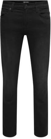 Only & Sons Male Slim Fit Jeans ONSLOOM Mid Rise Slim Fit Jeans