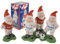 Toyland® Pack Of 2-6 England Garden Gnomes - Euros & World Cup - Garden Accessories