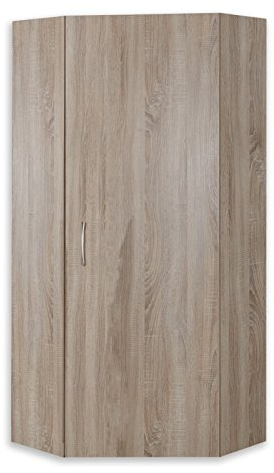 Unbekannt Eckschrank MULTIRAUMKONZEPT - Eiche sägerau - 80x185x80 cm