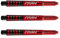 WINMAU Prism Force Rot Intermediate Polycarbonate Dart Stems - 1 Sätze pro Packung (3 Schäfte insgesamt)