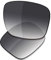 Saucer Verres de rechange haut de gamme pour lunettes de soleil Oakley Holbrook OO9102 High Defense – Gris dégradé teinté polarisé