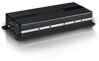 EMPHASER EA-S4 - Audiophiler Class-A/B 4 Kanal Verstärker, Auto Endstufe mit High Level Eingängen, Auto Turn On, geeignet für Fahrzeuge mit Start/Stopp Automatik, 4 x 70 W RMS