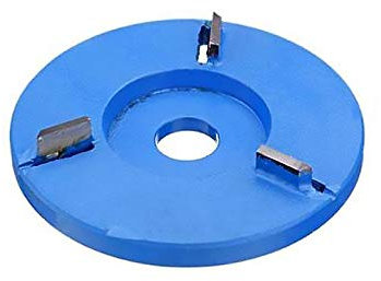 Powertool Holzschnitzscheibe, Kraftschleifer, Kettenscheibe, Drehhobel, Fräser, 90 mm Durchmesser und 16 mm Bohrung für Winkelschleifer
