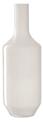 LEONARDO HOME 039055 Vase NEVE 18 cm weiß, Glas