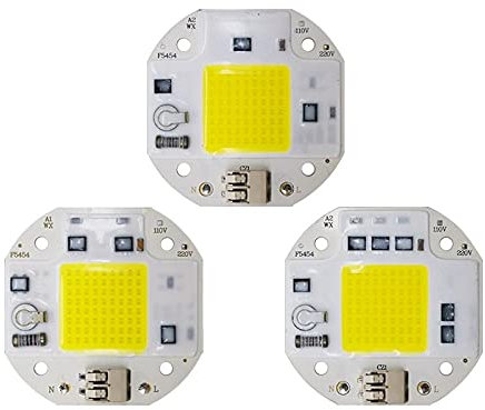 Projector Aluminum Integrated LED lamp Beads COB LED chip F5454 Warm White 50W 70W 1000W 220V 110V 3 pcs-Warm White Color_70W AC220V.
