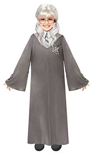Amscan - Kinderkostüm Maulende Myrte aus Harry Potter, Umhang und Brille, Geist, Magierin, Zauberin
