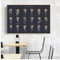 VVBGL Abstrakte Olympische Götter und Helden Vintage Poster Kunstdrucke Griechische Mythologie Leinwand Bild Wand Bilder Bild Wohnzimmer Wohnkultur 60x80cmx1 Kein Rahmen, Schwarz & Weiß