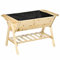 Outsunny Hochbeet Pflanzkasten Blumenkasten Blumentopf mit Abflusslöchern Vliesstoff Tannenholz Natur 129 x 78,5 x 82,5 cm