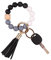 AOKSUNOVA Schlüsselanhänger Frau Perlen Schlüsselband Keychain Silikon Schlüsselanhänger Boho