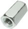 AERZETIX - C58223 - Satz mit 10 Verbindungsmuttern sechseckig verlängert M8x24mm - verlängerungsmutter für metrisches gewinde - verzinkter stahl