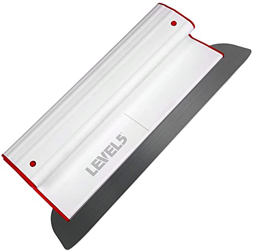 LEVEL5 35,6 cm (14 Zoll) Composite Skimming-Klinge | Präzision 0,3 mm deutscher Edelstahl-Klingeneinsatz (austauschbar), ergonomisches Polymer-Klingenprofil | 4-914C | Präzision 0,3 mm deutscher Edelstahl-Klingeneinsatz (austauschbar), ergonomisches Polymer-Klingenprofil, 4-914C