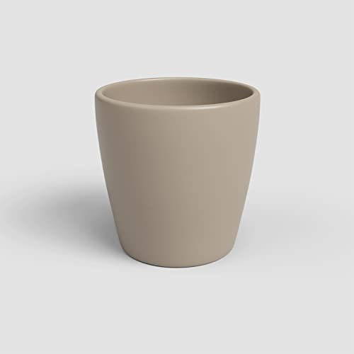 Artevasi Thalia Orchideen-Topf, Keramik-Topf, 14cm Durchmesser, Farbe Beige