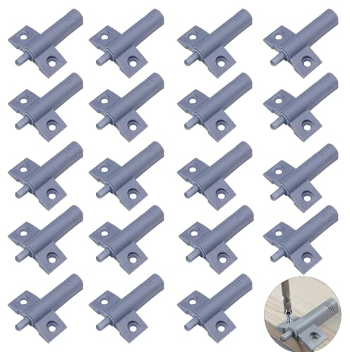 Amortiguador Puerta, 20 Pezzi Amortiguador de Cajones, Amortiguadores de Plástico, Amortiguador de Puerta de Armario, para Oficina, Armarios, Cajones y Puertas