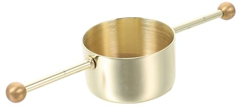 Cabilock Taza medidora de doble cuenta wine glasses alcholimetro copa de coctel jigger medidor de cóctel jigger vasos de whisky tazas medidoras metalicas barra jigger de onzas