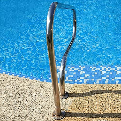 Handlauf, Spa-Geländer, Pool-Handläufe, 304 Edelstahl, Schwimmbad-Leitergriff, Einstiegshilfe, Pool, ideal für Outdoor-Pool, Innen-Whirlpool, Sonnenbaden