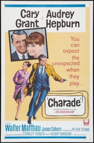 Filmposter Charade, 28 x 43 cm, #a1939