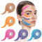 6 Rollen Kinesiologie Tape，Profi Kinesiotapes Tape Sport Tape Set, ace Lifting Tape，Multifunktional Face Tape,FüR Straffung Und Straffung Der Haut,Stirnfalten