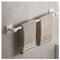 LIYGAOF Bagno Senza Punzonatura, Porta Asciugamani Adesivo A Parete, Porta Asciugamani, Per Bagno E Cucina Scaffale Di Stoccaggio,cucina Bagno Mensola Da Bagno(White,40cm)