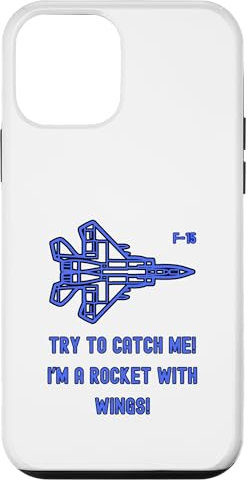 Hülle für iPhone 12 mini Die F-15 ist eine Rakete mit Flügeln