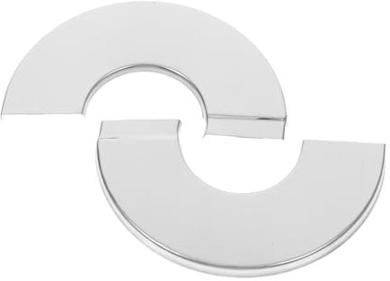 KICHOUSE Decorativa De Acero Inoxidable Para Brida De Ducha De Tubería Para Baño