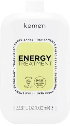 Kemon - Energy Treatment, energetisierende Haarbehandlung 1000 ml | auf Basis von Ginseng und Koffein, erfrischt und belebt die Kopfhaut, fördert die Entwirrbarkeit des Haares