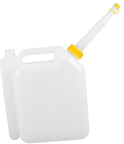 Levemolo 2 Stroke Engine Fuel Mixing Bottle Oil Dispenser Hose for Chainsaw and Lawnmower 4l Graduated Measuring Container Translucent High-Density Suitable for Motorcycle and Petrol Equipment