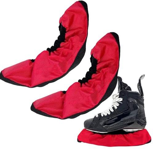 Protections de Patins à Glace | Protection en Tissu élastique pour, Filles, Hommes, Femmes, Adultes, vestiaire, Club de Sport, Maison
