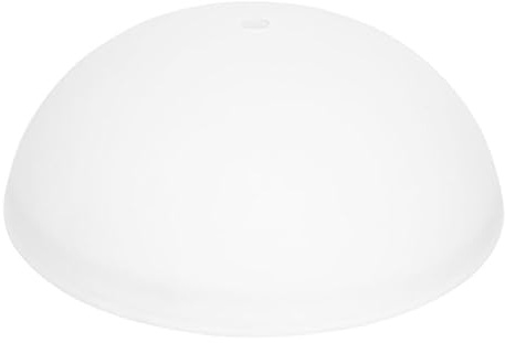 SOLUSTRE Runder Lampenschirm Aus Glas 20 Cm Durchmesser Lampenschirm Kugel Für Hängelampe Und Deckenleuchte Ersatz Für Wohnzimmer Schlafzimmer Und Innenbeleuchtung