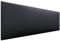 DHOME Kopfteil aus Kunstleder oder Stoff AQUALINE - Glatt Mit Beinen, Gepolstert, Luxusbett (Kunstleder Schwarz, 160cm für Betten 150/160)