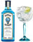 Bombay Sapphire Cocktail Gin Set in confezione regalo, Vol. 40%, 70 cl / 700 ml e bicchiere Balloon da gin, include Bombay Sapphire Premium Distilled London Dry Gin