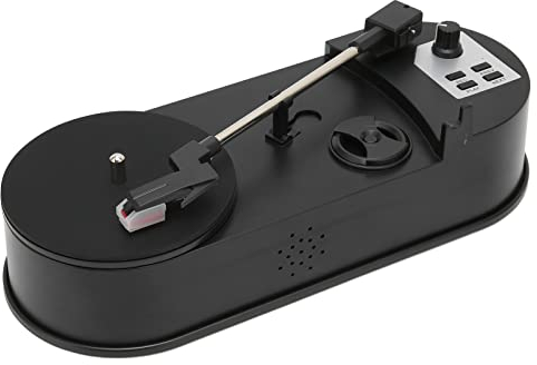 ASHATA -zu-MP3-Konverter, -Plattenspieler-Plattenspieler USB 2.0 Professioneller Plattenspieler-zu-MP3-Konverter für Musikliebhaber, Zubehör für Plattenspieler