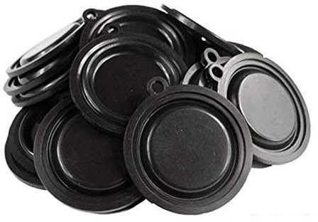 100 Stück 54 mm Durchlauferhitzer ein Anschluss Membran Druckmembran Verbindungsventil - Trommelfelle Folie D '
