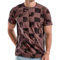 RONOMO Herren T-Shirts, Krawatte gefärbte, lässige, Bedruckte, Graffiti (GZ ZSE L)
