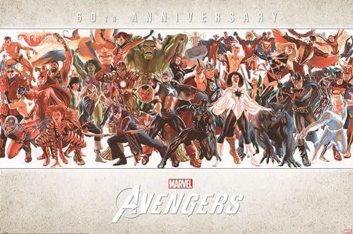 Avengers by Axel Ross - Poster - Größe 91,5x61 cm