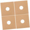 Cabilock Kraftpapier 4 Stück Schallplattentasche aus Vinyl Vinyl-Schallplattenpapierschutz quadratische Vinyl Storage aufbewahrungssack Jacke Aufbewahrung von Schallplatten Album-Cover