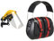 Oregon - Visière de Protection Ajustable en Polycarbonate, Protection du Front et du Visage & 3M Peltor Optime III H540A - H54001, Casque anti bruit, Protection auditive de travail, SNR = 35 dB