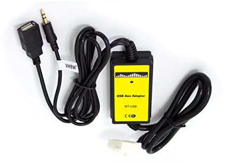 vhbw cavo adattatore audio AUX USB per autoradio compatibile con Mazda anno di prod. 2005-2011 5 - USB