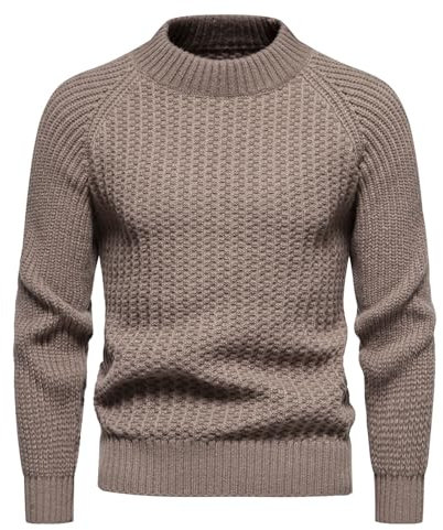 CXKOLD Maglione da Uomo a Maniche Lunghe Maglione Nero Oversize Pullover Fucsia Giacca da Uomo Maglietta 60 Anni Uomo Camicia Uomo Inverno Fantasia Camicia Lino Uomo Coreana Maniche Lunghe t Shirt